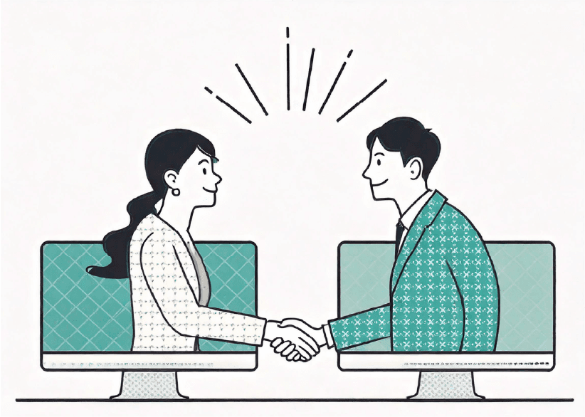 企画前の段階からヒアリングし、親身にコミュニケーションをとりながら関わります